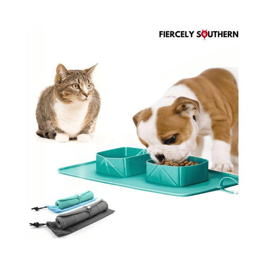 - Pet Food Bowl Fiercely Southern