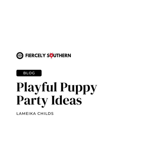 Playful Puppy Party Ideas - Fiercely Southern