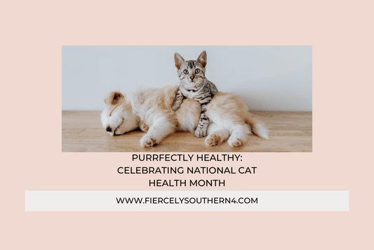 Purrfectly Healthy: Celebrating National Cat Health Month - Fiercely Southern