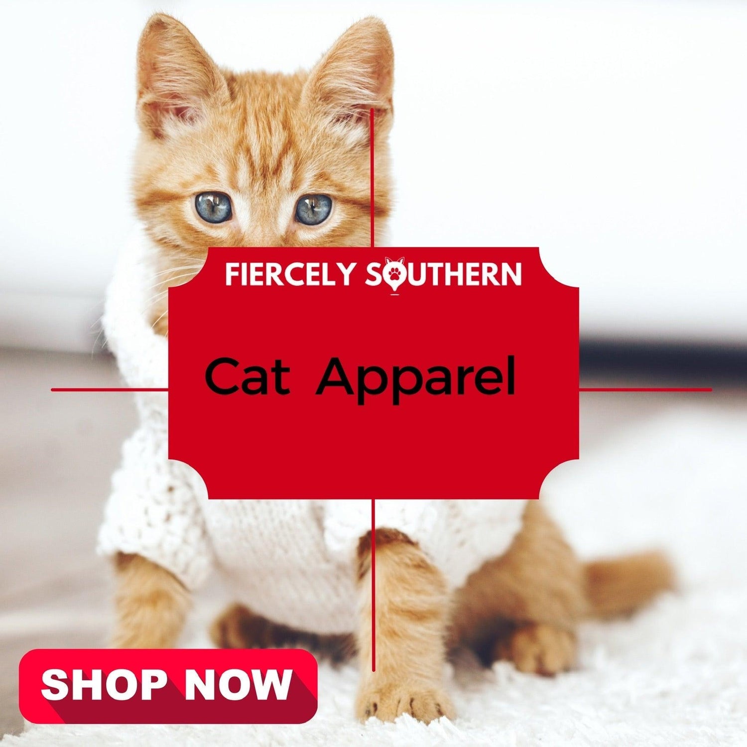 Cat Apparel - Fiercely Southern
