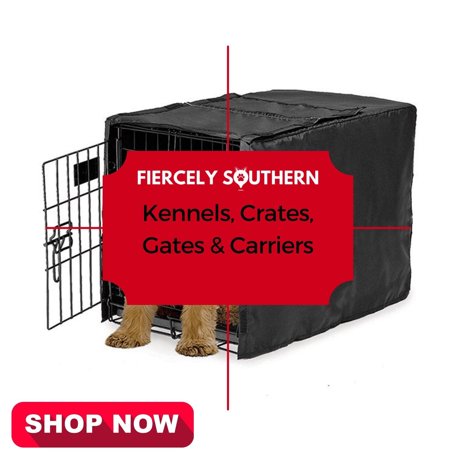 Dog Crates - Fiercely Southern
