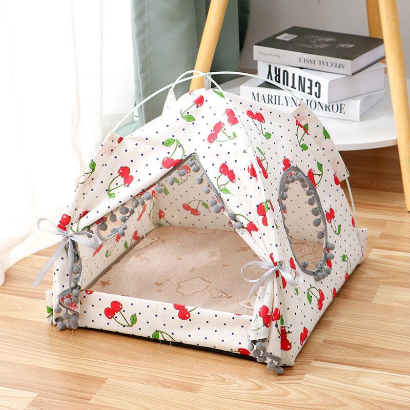 - Cozy Cat Tent Bed Fiercely Southern