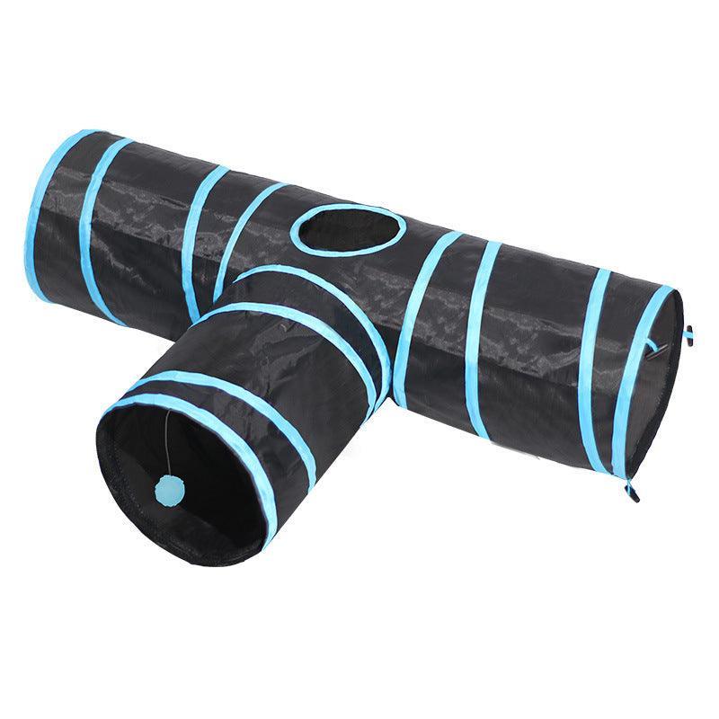 - Foldable Cat Play Tunnel Fiercely Southern