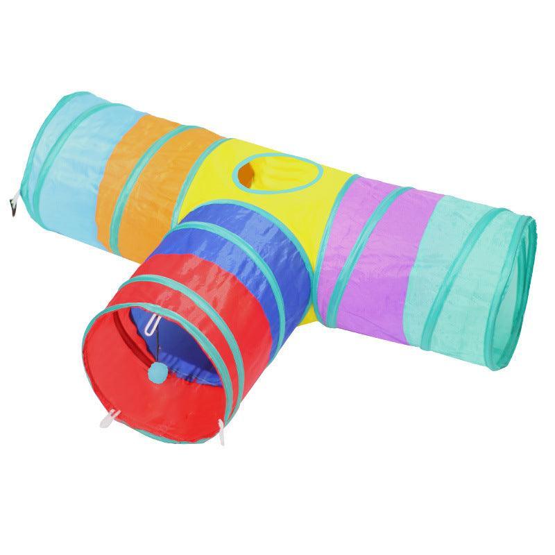 - Foldable Cat Play Tunnel Fiercely Southern