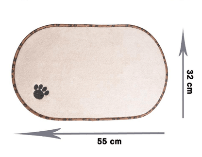 - Microfiber Dog Bowl Placemat Fiercely Southern