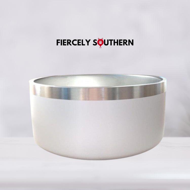 - Pet Food Bowl Fiercely Southern