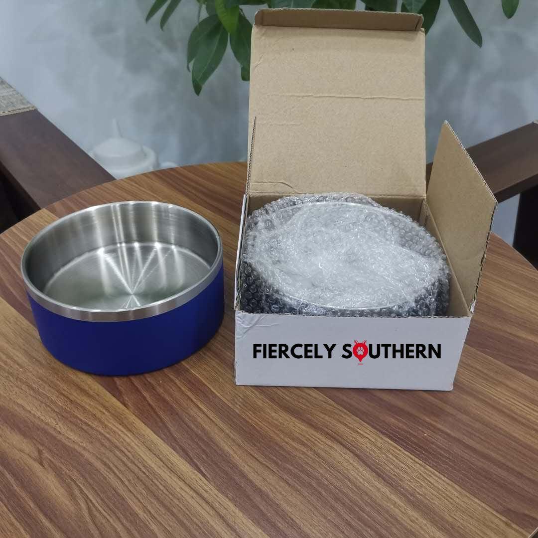 - Pet Food Bowl Fiercely Southern